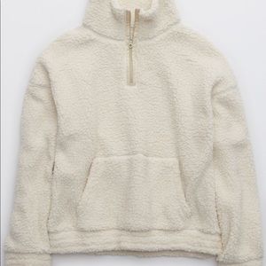 Aerie Sherpa Quarter Zip